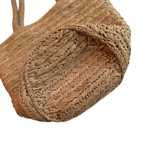 NWT J. Crew Malta Handwoven Straw Tote CJ878 - Picture 4 of 9